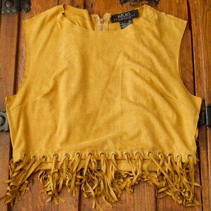 Western Cowgirl Fringe top (HKR) / Size L